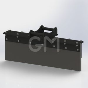 Grondschuif 124cm vast S40