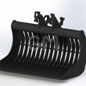 Puinbak 100cm CW05 dubbel 3,5 tons