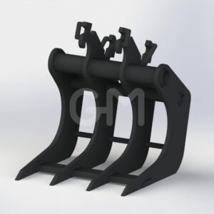 Rooiriek 60cm 4-tand CW05 dubbel