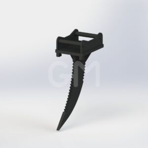 Wortelmes 50cm fijne tand S30-180