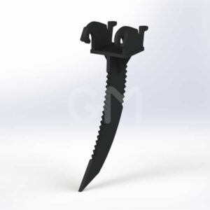 Wortelmes 70cm fijne tand CW05 standaard